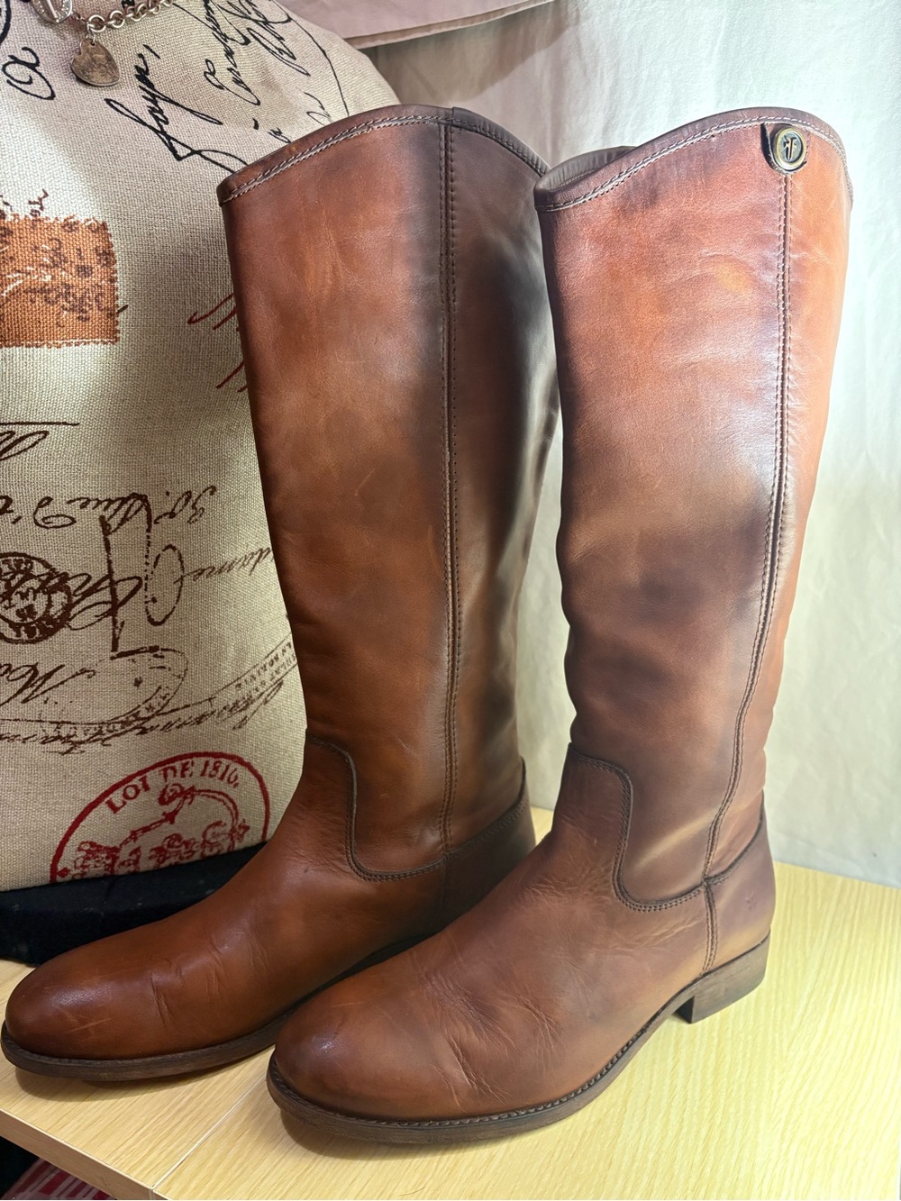 Frye Women’s Leather Button Boots - Melissa. Size 9